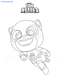 So you must take actions. Ausmalbilder Talking Tom Heroes Malvorlagen Zum Ausdrucken