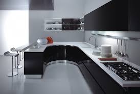 White kitchen cabinetry is paired with marble benchtops and splashback which add depth to this back to black on the other side of the spectrum, dark kitchens with black cabinetry have. Home Architec Ideas Kitchen Design White And Black