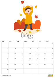 2022 Calendar Thats Printable Kids Monthly Snapshots Kiddycharts Com
