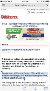 A wide variety of steel prices jamaica options are available to you, such as container plate, flange. Gordon Swaby On Twitter After Allegedly Killing The Woman He Stole A Laptop From Her Home
