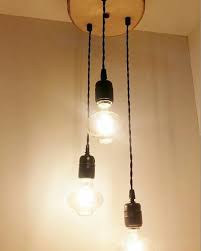 Vintage Retro Ahsap Kutuk Dizayn 3 Lu Sarkit Avize Ahsapurunler Ahsapkutuk Avizemodelleri Ahsapaydinlatma V Ceiling Lights Corner Decor Light Fixtures