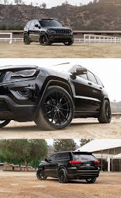 Black And Red Jeep Grand Cherokee Jeep Grand Cherokee Gets Blacked Out Styling For Aggressive Look In 2020 Jeep Grand Cherokee Jeep Grand Cherokee Accessories Black Jeep