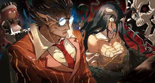 Download this wallpaper with hd and different resolutions related wallpapers. Ainz Ooal Gown Albedo Overlord Demiurge Overlord Lupusregina Beta Wallpaper Resolution 2048x1106 Id 1125301 Wallha Com