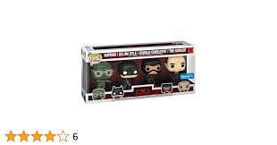 Amazon.com: Funko Pop! Heroes: The Batman, Selina Kyle, The Riddler, Oswald  Cobblepot -4 Pack,Walmart Exclusive! : Toys & Games