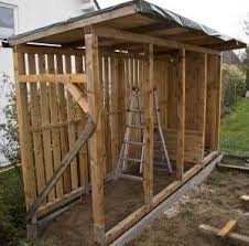 Haus Holz Holzlager 13 Holzlager Aufbewahrung Garten Holzhutte Garten