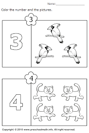 No matter how you use them, they're sure to be a highlight of the day! Number Worksheets For Preschool Stunning Coloring Numbers And Kindergarten Color Free Jaimie Bleck