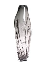 DAVID VALNER STUDIO | Large Structured By Nature Vase — Smoke ...