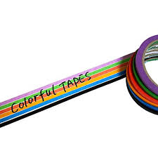Colored Masking Tape 5mm Width Graphic Chart Tapes