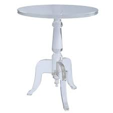Cococozy Find A Modern Acrylic Side Table With A Very Classic Shape Cococozy Acrylic Side Table Acrylic Table Acrylic Coffee Table