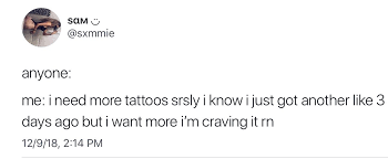 Facebook is showing information to help you better understand the purpose of a page. People With Tattoos Apparently Just Want More Twitter Reveals By Alec Zaffiro Medium