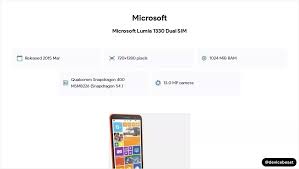 Microsoft Lumia 1330 Dual SIM Full ...