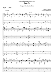 Текст kristin hersh — amazing grace. Smile By Charlie Chaplin For Fingerstyle Guitar Solo Fingerstyle Guitar Guitar Tabs And Chords Guitar Sheet Music