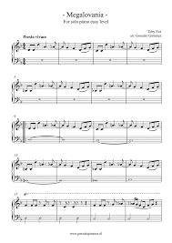 Megalovania (arr. Gonzalo Gimenez) Sheet Music | Toby Fox | Piano Solo