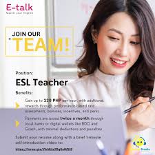 Is there any online Vietnamese companies that hire English teacher? I am  available for afternoon to evening shifts (except 9pm-10:30pm). About me: