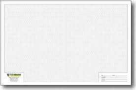 How is an isometric graph paper used? 6th Scale Isometric Graph Paper Tabloid Size Custom Graph Paper Pads