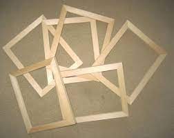 Unfinished Wood Picture Frames Various Sizes In Lots Of 6 In 1 Wide Moulding By Niceframes On Etsy Picture Frame Molding Picture On Wood Wood Picture Frames