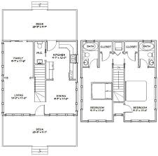 House plans with two master bedrooms. 24x24 House 2 Bedroom 2 5 Bath 1 106 Sq Ft Pdf Floor Plan Model 5b Floor Plans House Floor Plans Duplex Floor Plans