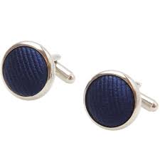 Bouton de manchette ancien initiale pmétal doré. Boutons De Manchette Bleu Fonce Mode A Petit Prix