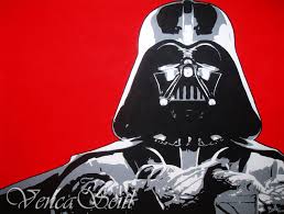 Darth Vader By Vencaseitl Deviantart Darth Vader Stencil Darth Vader Painting Darth Vader Canvas