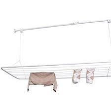 Ericsindustrier Etendoir De Plafond Eric 125x50cm Avec Barre De Fixation Extensible 140 210cm Sechoir Vertical Etendoir A Linge Sechoir A Linge Etendage Linge