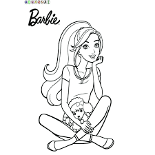 Aneka gambar mewarnai gambar mewarnai barbie untuk anak paud dan. Kertas Mewarnai Bisa Dipajang Barbie Shopee Indonesia