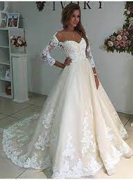 Duchesse linie tull lace lange armel off the schulter konigliche schleppe brautkleider 147800 ericbridal. Duchesse Linie Schatz Kapelle Schleppe Brautkleid Mit Applikationen Spitze 002144948 Braut Brautkleid Spitze Brautkleid