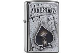 Für 25€ erhältst du ein echtes zippo feuerzeug! Zippo Feuerzeug Joker Emblem 2005170