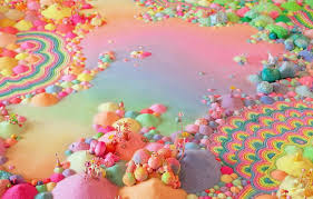 Spectacular Floor Installations Made Of Candy And Other Colorful Objects Candy Art Colorful Candy Candy