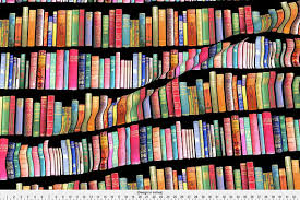 Vintage Library Fabric Antique Books Vintage Bookshelf Etsy Antique Books Vintage Bookshelf Antiques