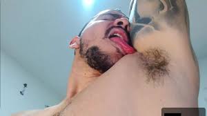 Stroke Muscular Latin Nipples: Colombian Gay Jock Amateur Porn
