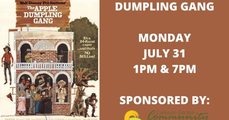 The GEM Theatre free movie series presents “The Apple Dumpling Gang” | |  northwestgeorgianews.com