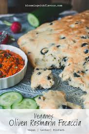 Oliven Rosmarin Focaccia Rezept Rezepte Rezeptideen Focaccia Rezept