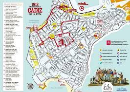 Maps of spain to help plan your holiday. Cadiz Sightseeing Map Cadiz Map Cadiz Spain