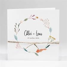 Carte invitation mariage à personnaliser avec photos/textes. Faire Part De Mariage Original A Personnaliser Monfairepart