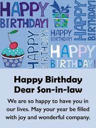 There are masculine cards, women cards, and cards for kids. 20 Son In Law Birthday Card Design Templates Free Candacefaber
