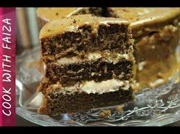 Coffee Cream Cake Recipe Urdu Hindi Cook With Faiza Cream Cheese Homemade Cake Recipes Cream Cake
