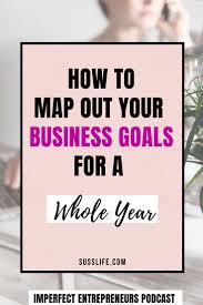 Map Out Your Business Goals For 2020 Business Goals Business Goal Setting Business Tips