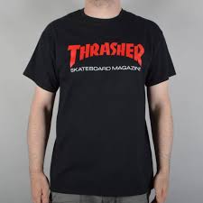 Thrasher Resurrection Skate T-Shirt - Black - SKATE CLOTHING from Native  Skate Store UK