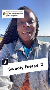 Replying to @claudiapolar Spray antiperspirant is what you want you  💦#sweatyfeetwhodis #tempepodiatrist #podiatryconsult