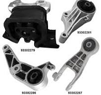 Engine Mounts 4PCS Set Fits Chevrolet Corsa 08-03, Tornado ...