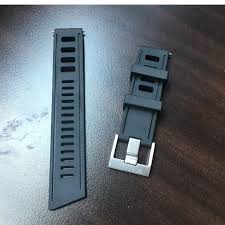 › replacement watch bands for men. Borealis Vulcanized Rubber Strap 22mm Black Mobile Phones Gadgets Wearables Smart Watches On Carousell