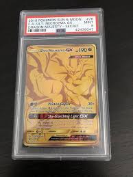 Necrozma gx 63/147 burning shadows ultra rare full art pokemon card. Auction Prices Realized Tcg Cards 2018 Pokemon Sun Moon Dragon Majesty Full Art Ultra Necrozma Gx Secret