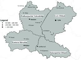 Separates the state territories of the two states. The Polish Slovakia Ukraine Border Region Source Authors Elaboration Download Scientific Diagram