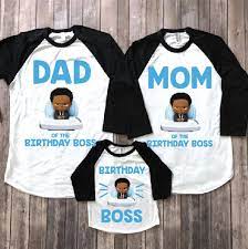 Pin By Krystal Simon On Kid Party Ideas Baby Birthday Party Theme Baby Birthday Party Boy Baby Birthday Shirts