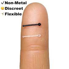 22g 20g Bioflex Nose Studs And Nose Rings Clear Nose Etsy Clear Nose Piercing Nose Piercing Jewelry Piercing Retainers