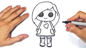 Mar 25, 2020 · pasos para dibujar un erizo kawaii. Como Dibujar Una Nina Paso A Paso Dibujo De Nina Youtube