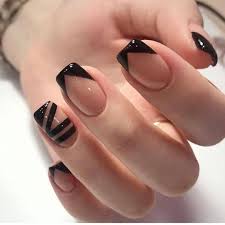 Pink glitter nails with the latest colors of nails in these nail art designs are famous prom nails for a black dress in the year of. 50 Latest And Hottest French Nail Art Designs Ideas 2019 In 2021 French Nail Art Trendy Nails French Nails