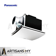 How to remove and replace the ceiling fan in your bathroom. Panasonic Ceiling Mount Sirocco Ventilation Fan Fv 24clmxvbsh Silver Shopee Malaysia