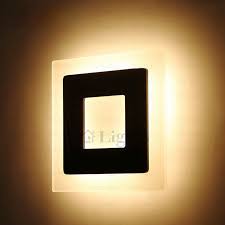 Modern Square Led Light Painting Wall Mounted