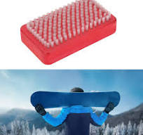 UGPLM Escova de cera para snowboard Escova para prancha de esqui Escova  para remoção de cera Equipamento de ajuste Presentes Polimento Limpador de  ...